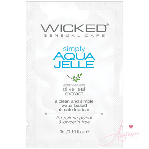 Wicked Simply Aqua Jelle Foil 3ml