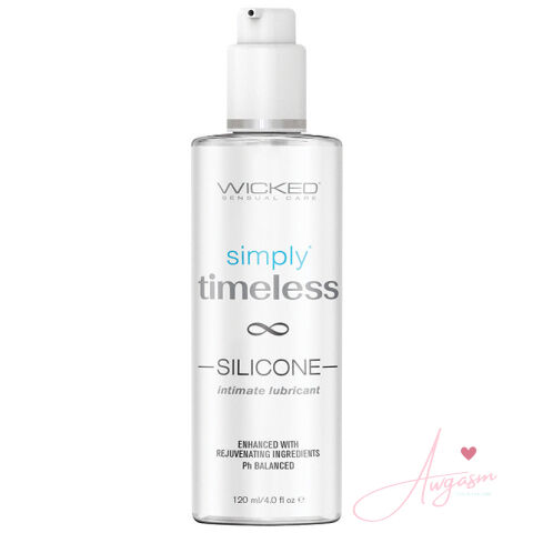 Wicked Simply Timeless Silicone Based Lubricant 4oz
