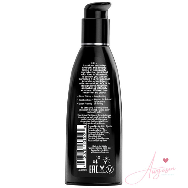 Wicked Ultra Silicone Lube Fragrance Free 2oz - Image 2