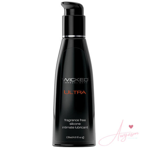 Wicked Ultra Silicone Lube Fragrance Free 4oz