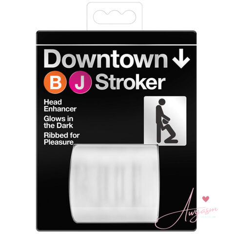 X5 Men Downtown BJ Stroker-Clear