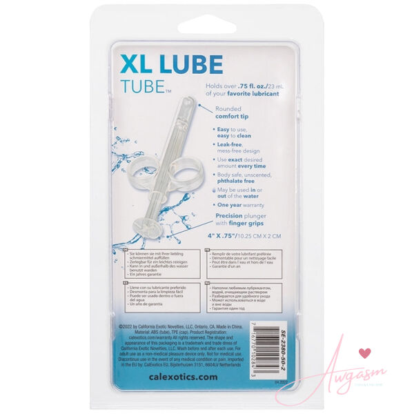 XL Lube Tube-Clear - Image 4