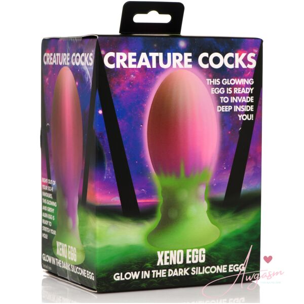 Xeno Egg Glow in the Dark Silicone Egg - Large - Image 8