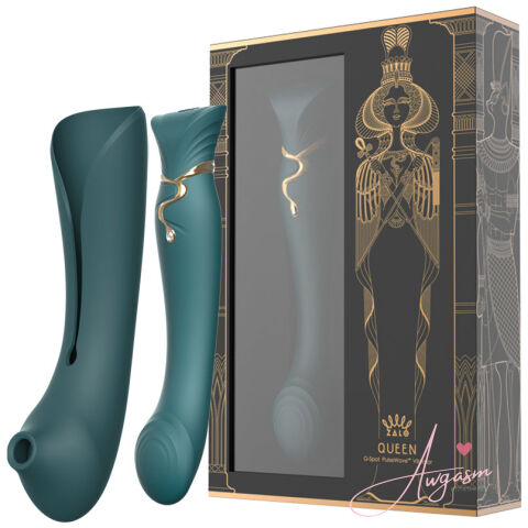 Zalo Queen Set G-spot Pulse Wave-Jewel Green