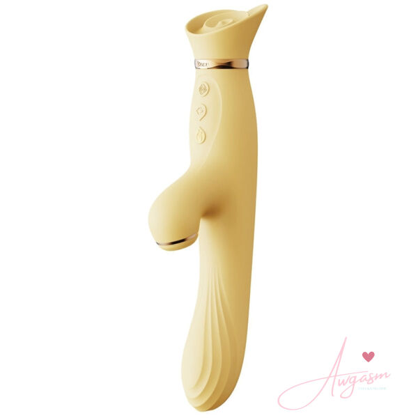 Zalo Rose Rabbit-Lemon Yellow - Image 2