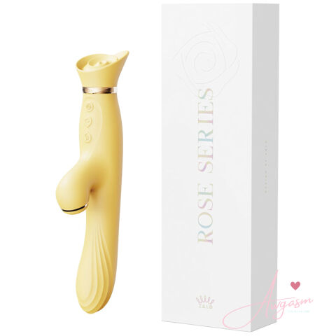 Zalo Rose Rabbit-Lemon Yellow