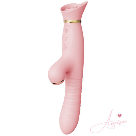 Zalo Rose Rabbit Thruster-Strawberry Pink