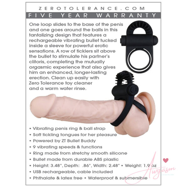 Zero Tolerance Bell Ringer-Black - Image 2