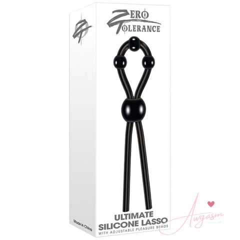 Zero Tolerance Ultimate Silicone Lasso-Black