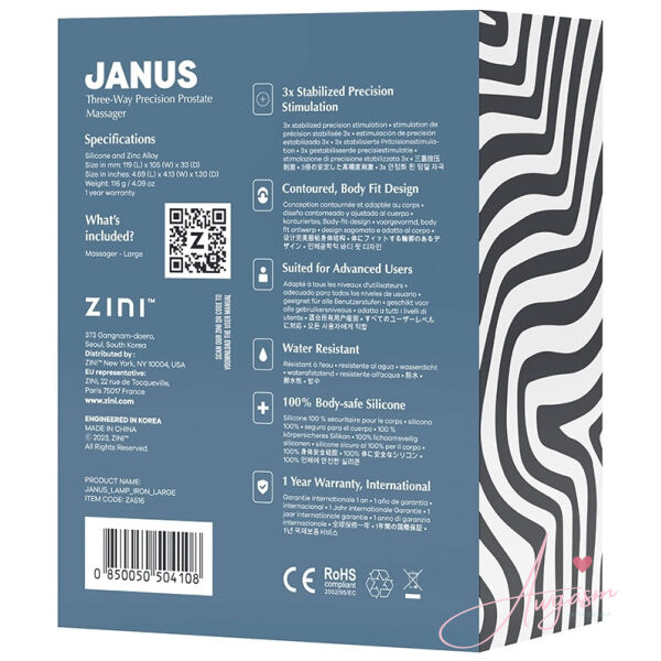 Zini Janus Lamp Iron-Bordeaux Large - Image 4