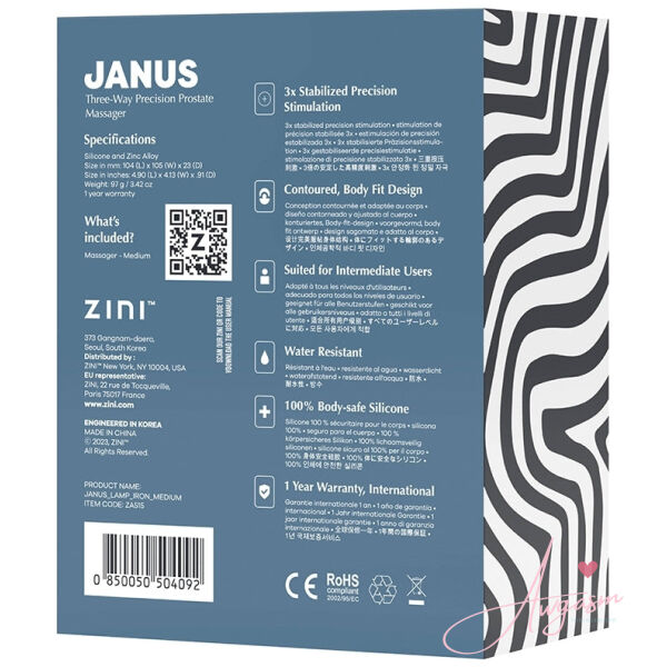 Zini Janus Lamp Iron-Bordeaux Medium - Image 4