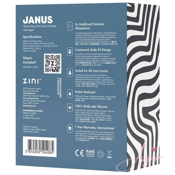 Zini Janus Lamp Iron-Bordeaux Small - Image 4
