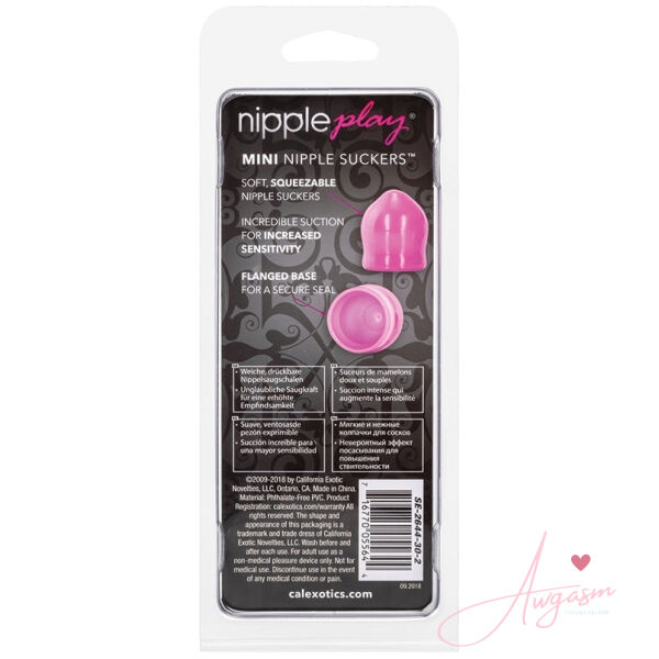 nipple play Mini Nipple Suckers-Pink - Image 3