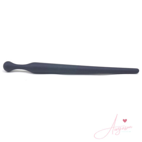 4 Inch Black Silicone Penis Plug
