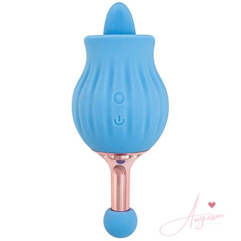 ClitTastic Rose Bud Dual Massager Rechargeable