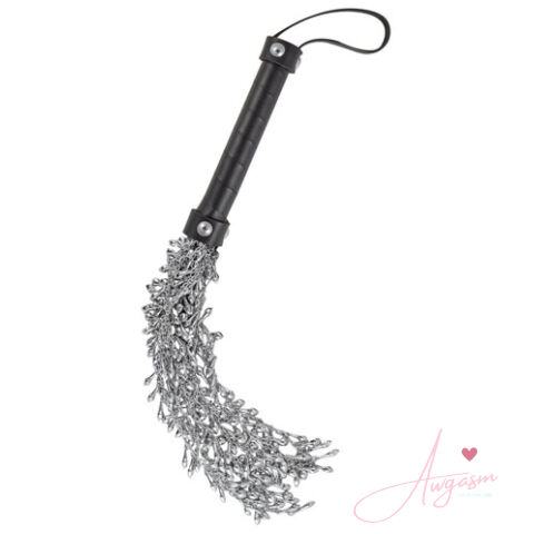 Dominant Submissive Collection Ultimate Studded Iron Chain Whip