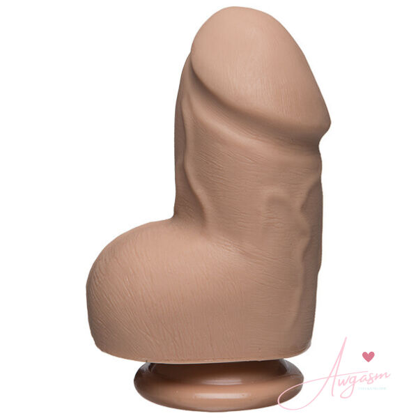 The D  Fat D 6 Inch Vanilla Dildo With Balls - Image 2