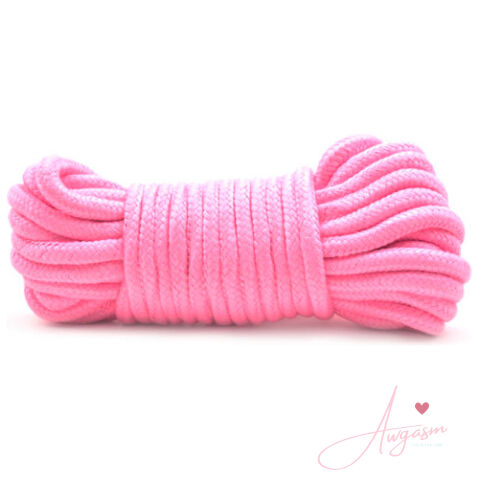 10 Metres Cotton Bondage Rope Pink