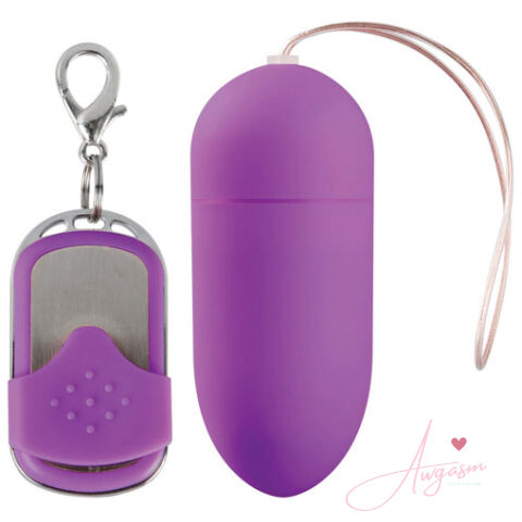 10 Speed Remote Vibrating Egg BIG Purple