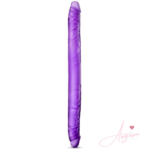 B Yours 16 Inch Purple Double Dildo