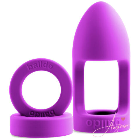 Balldo The Worlds First Ball Dildo Purple