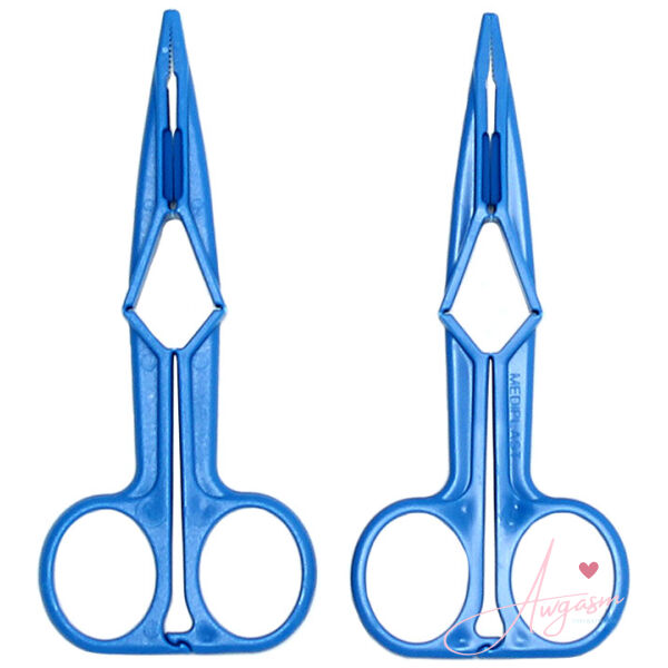 Blue Scissor Nipple Clamps - Image 2