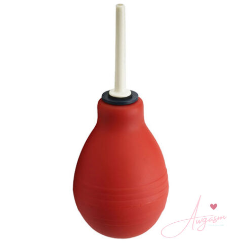 Clean Stream Red Enema Bulb