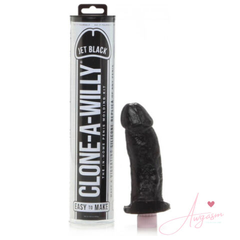 Clone A Willy Jet Black Vibrator