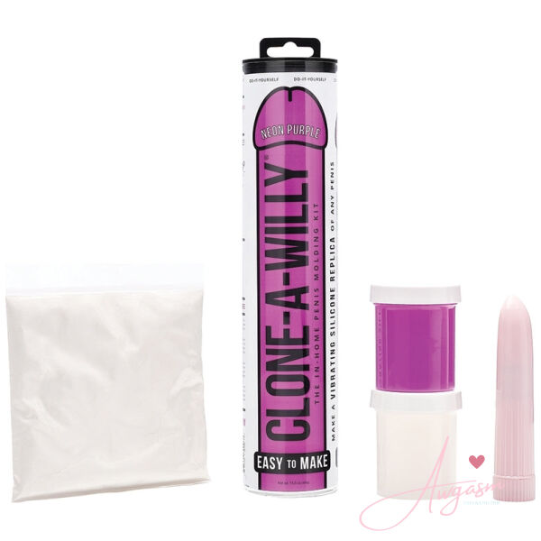 Clone-A-Willy Vibe Kit-Neon Purple - Image 2