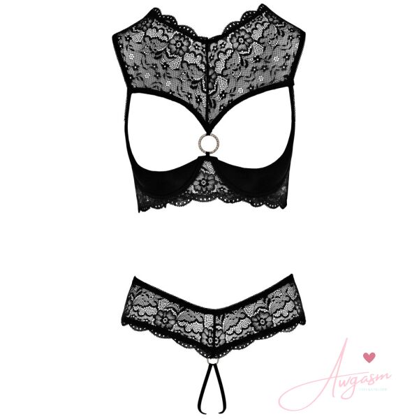 Cottelli Shelf Bra and String - Image 4