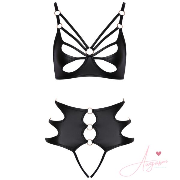 Crotchless Bondage Bra Set - Image 4