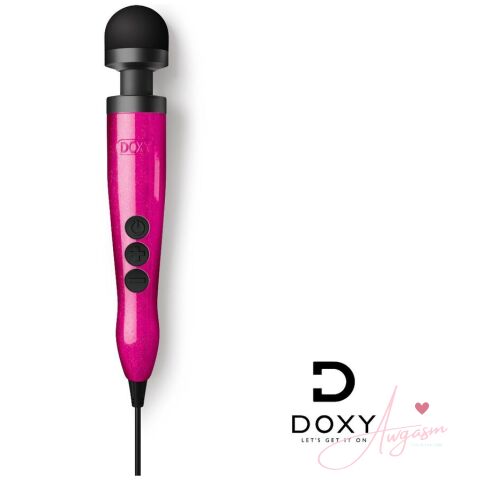 Doxy Die Cast Wand Massager 3 HOT PINK