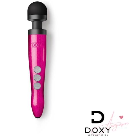 Doxy Die Cast Wand Rechargeable HOT PINK