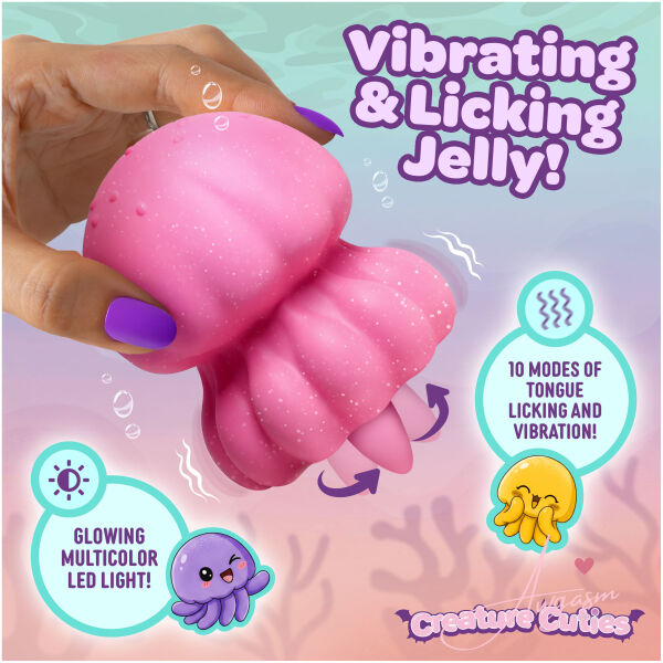 Glow Jelly Licking & Vibrating Stimulator - Image 2