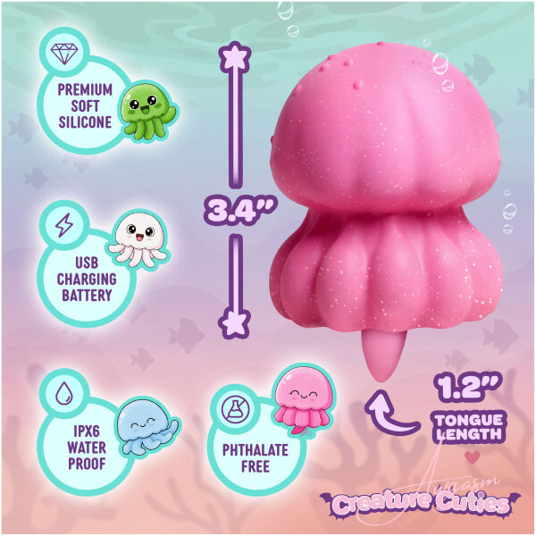 Glow Jelly Licking & Vibrating Stimulator - Image 4