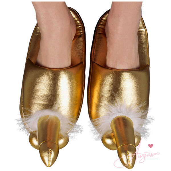 Golden Penis Slippers - Image 2