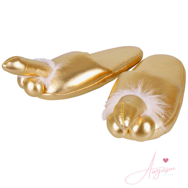 Golden Penis Slippers - Image 4