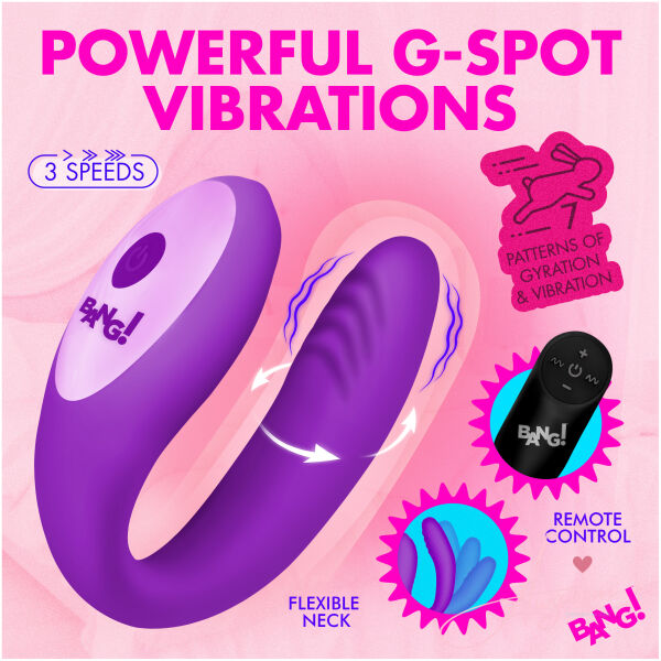 Gyrating G-Spot Vibrator - Purple - Image 3