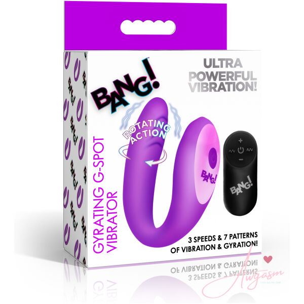 Gyrating G-Spot Vibrator - Purple - Image 6