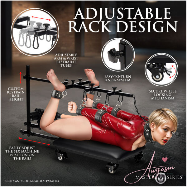 Hog Tie Restraint Rack with Sex Machine - Image 3