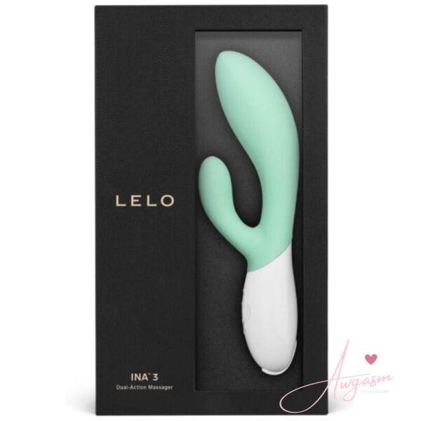 Lelo Ina 3 Dual Action Massager Seaweed - Image 4