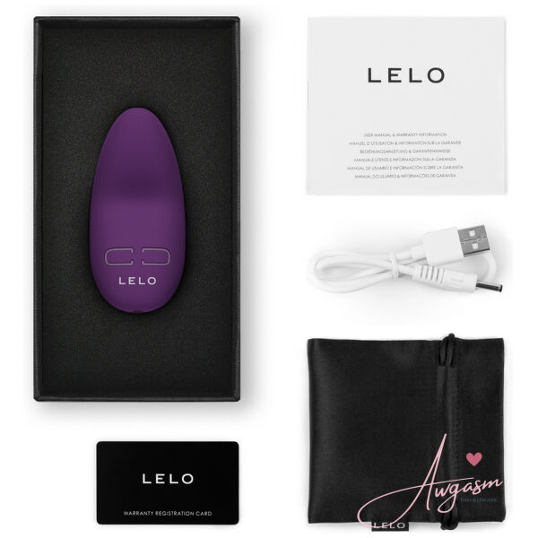 Lelo Lily 3 Dark Plum Petite Personal Massager - Image 2