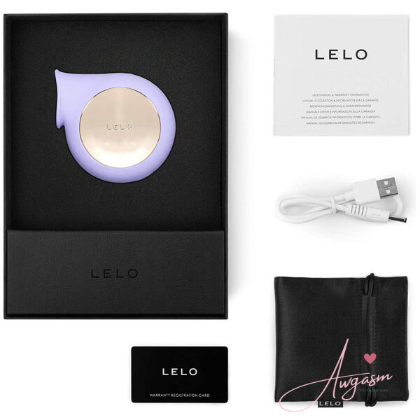 Lelo Sila Lilac Sonic Wave Clitoral Massager - Image 3
