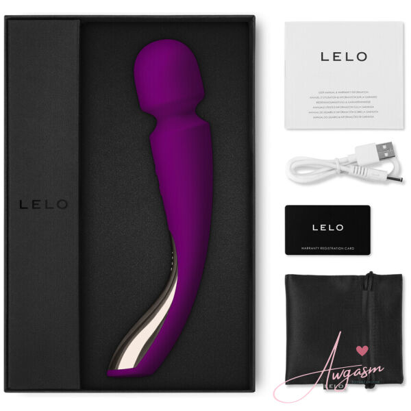Lelo Smart Wand 2 Med Deep Rose - Image 4