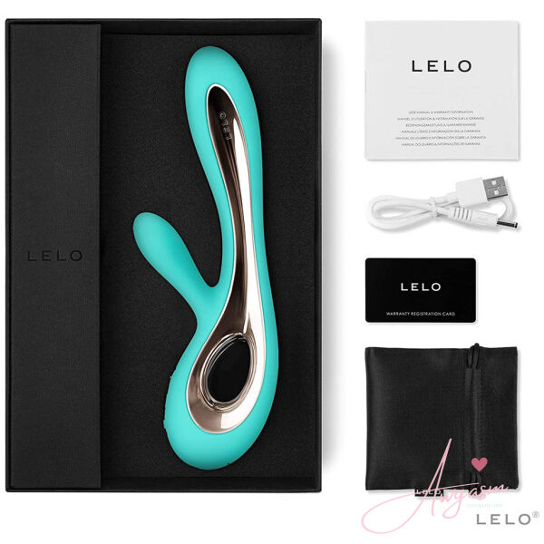Lelo Soraya 2 Dual Rabbit Vibrator Aqua - Image 3