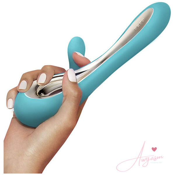 Lelo Soraya 2 Dual Rabbit Vibrator Aqua - Image 4