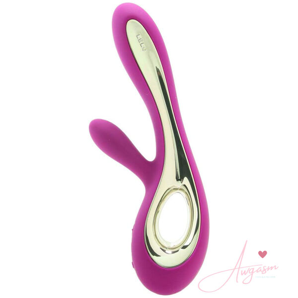 Lelo Soraya 2 Dual Rabbit Vibrator Deep Rose - Image 3
