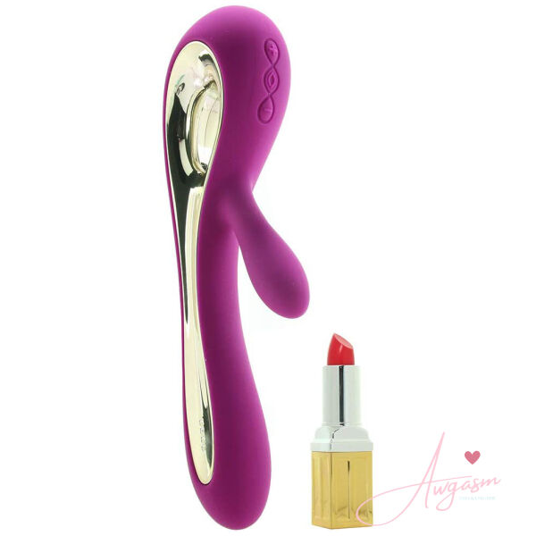 Lelo Soraya 2 Dual Rabbit Vibrator Deep Rose - Image 5