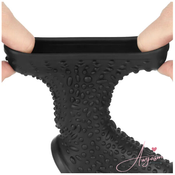 Lovetoy Drip Vibrating Penis Scrotum Sleeve - Image 4