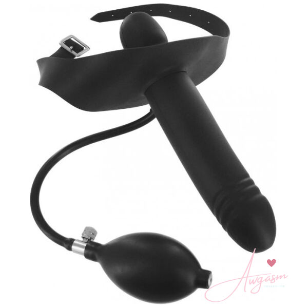 Master Series Inflatable Gag With Dildo - Image 2